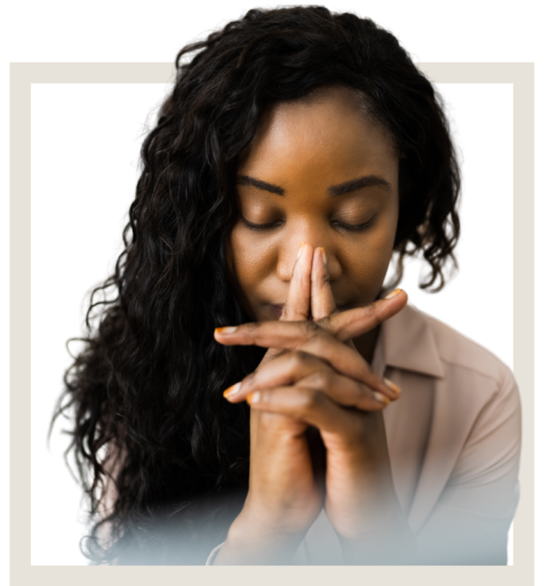 girl-praying-cutout-frame