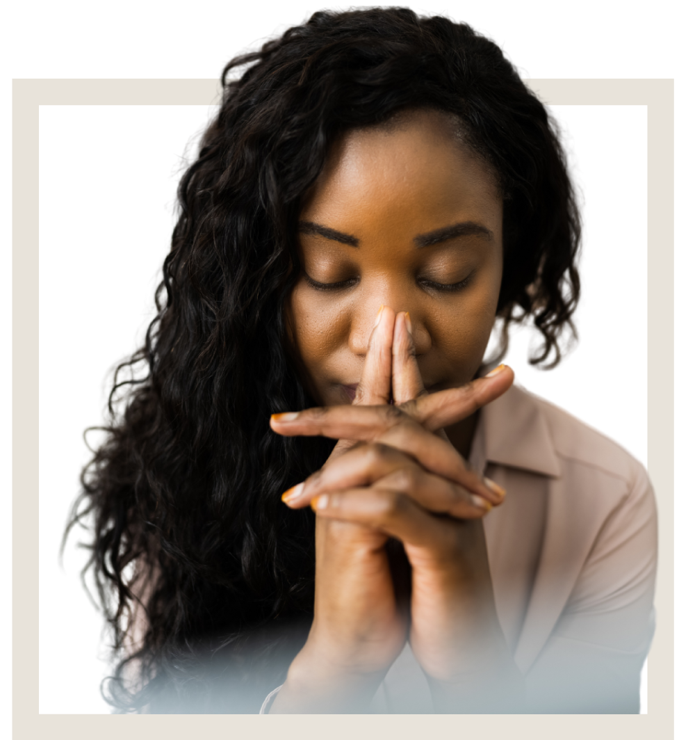 girl-praying-cutout-frame